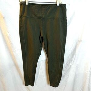 Danskin Women’s Leggings Olive Size XL
